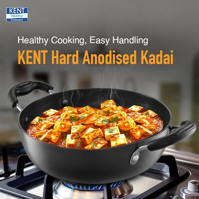 Hard Anodised Kadhai 2.8L, 24 cm