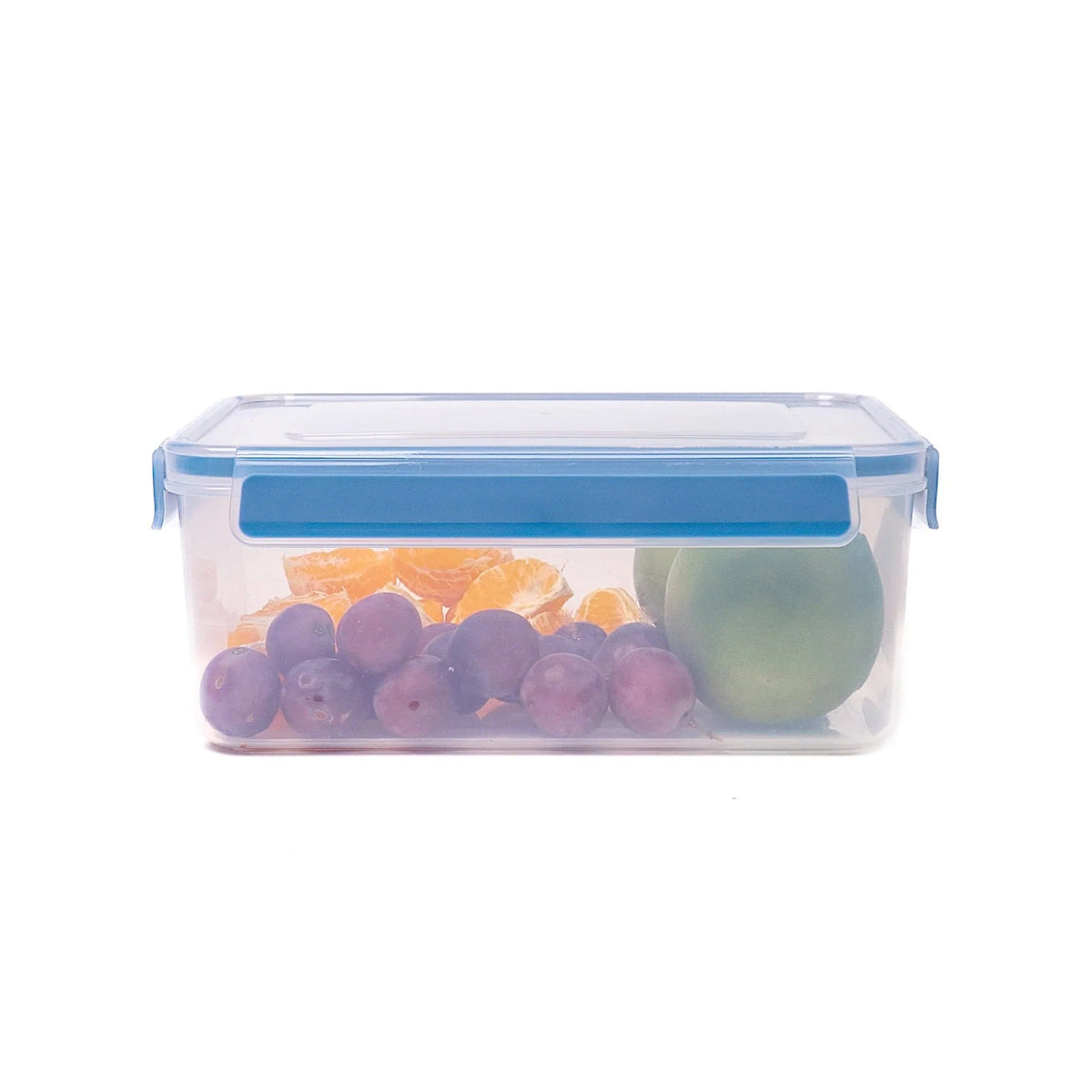 2.3L BPA-Free Plastic Lunch Box, Airtight, Lockable Lid, Leak-Proof, Kitchen Travel School