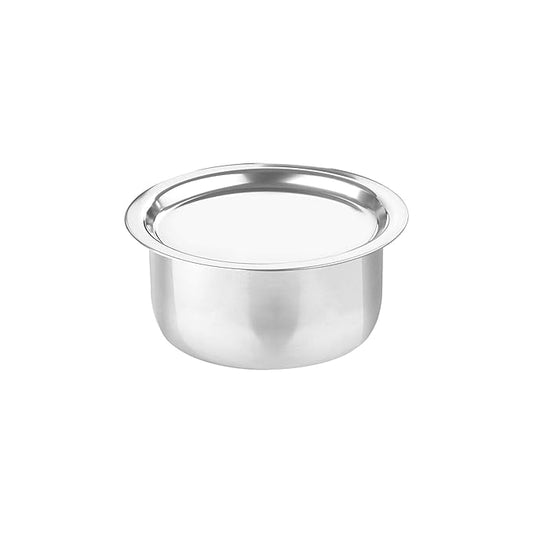 Triply Stainless Steel Induction Tope with Lid, 14 cm / 1.1 L