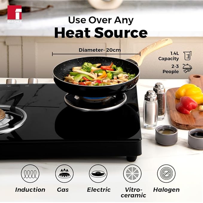NonStick 24 cm Rivetless Fry Pan