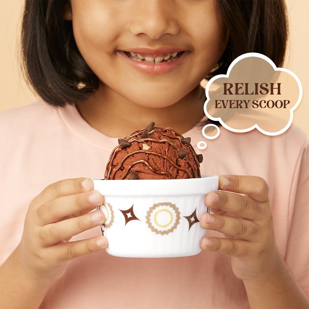 Ice Cream Bowl/dessert Set, Set of 6, Glass, 220 ml