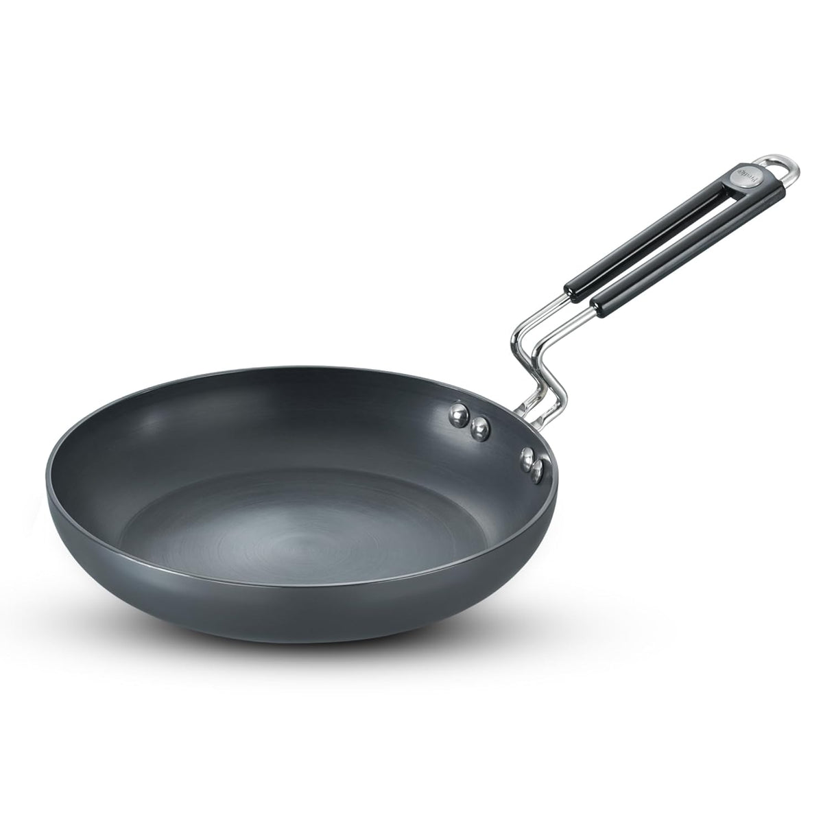 Aluminium Hard Anodised Fry Pan 20 cm (Black)