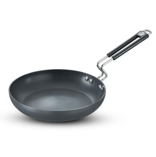 Aluminium Hard Anodised Fry Pan 20 cm (Black)