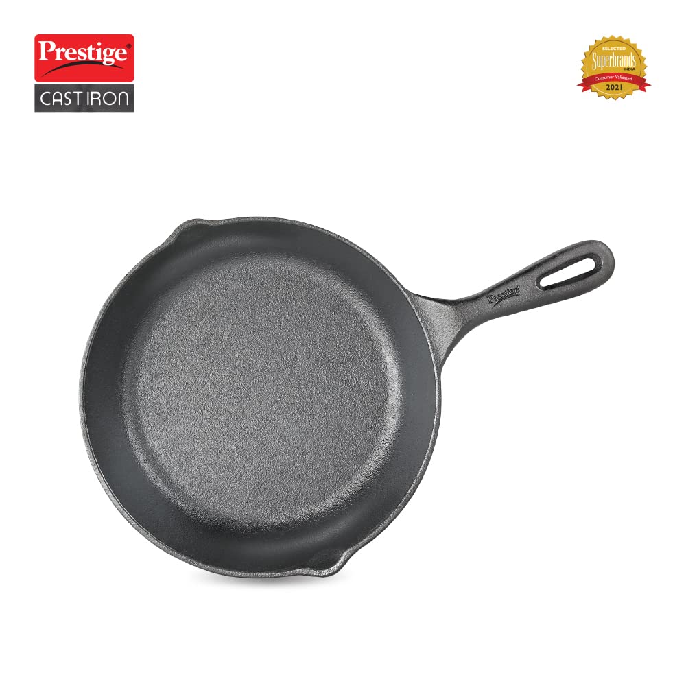 Cast Iron Fry Pan 200 mm (Black)