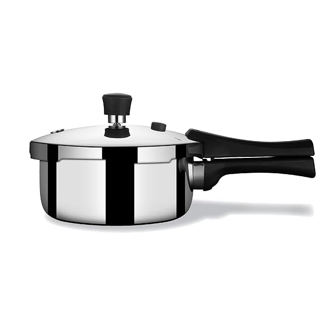 Cooker Triply Pressure Cooker Baby, Induction Cooker, Outer Lid Pressure Cooker 1.5 L