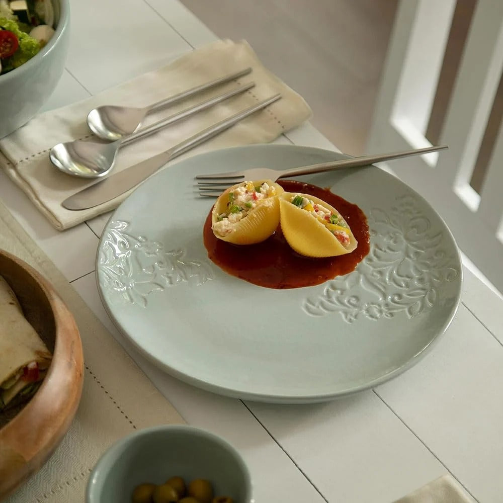 Ceramic Dinner Plate Single Microwave Oven Freezer Dishwasher Safe