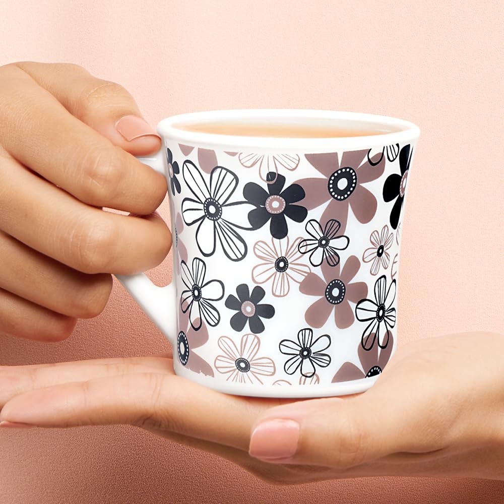 Macy Opalware Mug, Set of 6 Tea/coffee Mugs, 210 ml Each