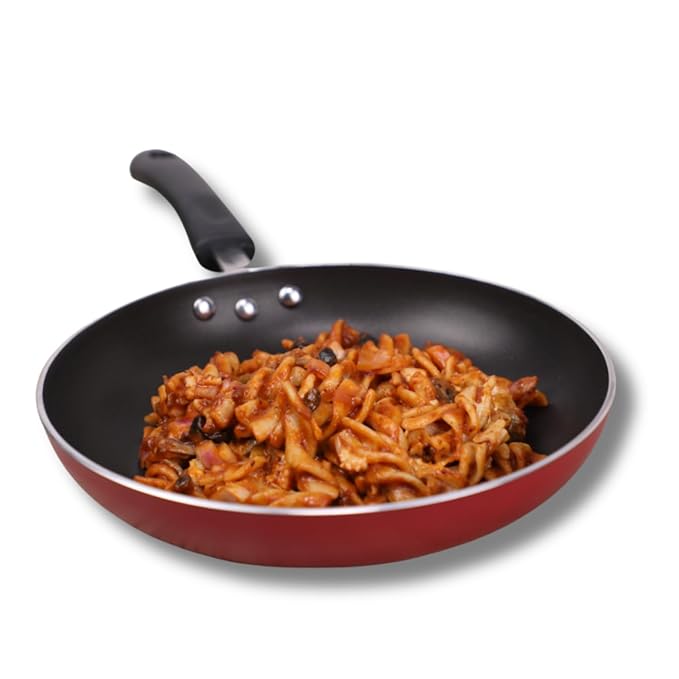 Aluminium Non Stick Frypan - 26 cm, 3 mm Extra Thick, 3 Layer Coating