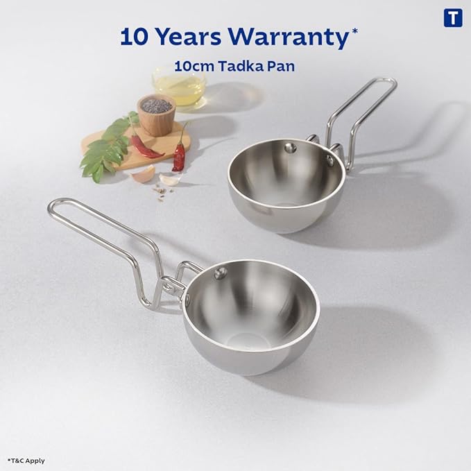 Triply 10 cm Tadka Pan, Healthy Non Toxic