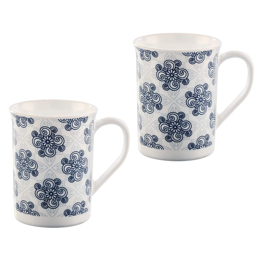 Opalware Mug, Multicolour, Set of 2, 350 ml