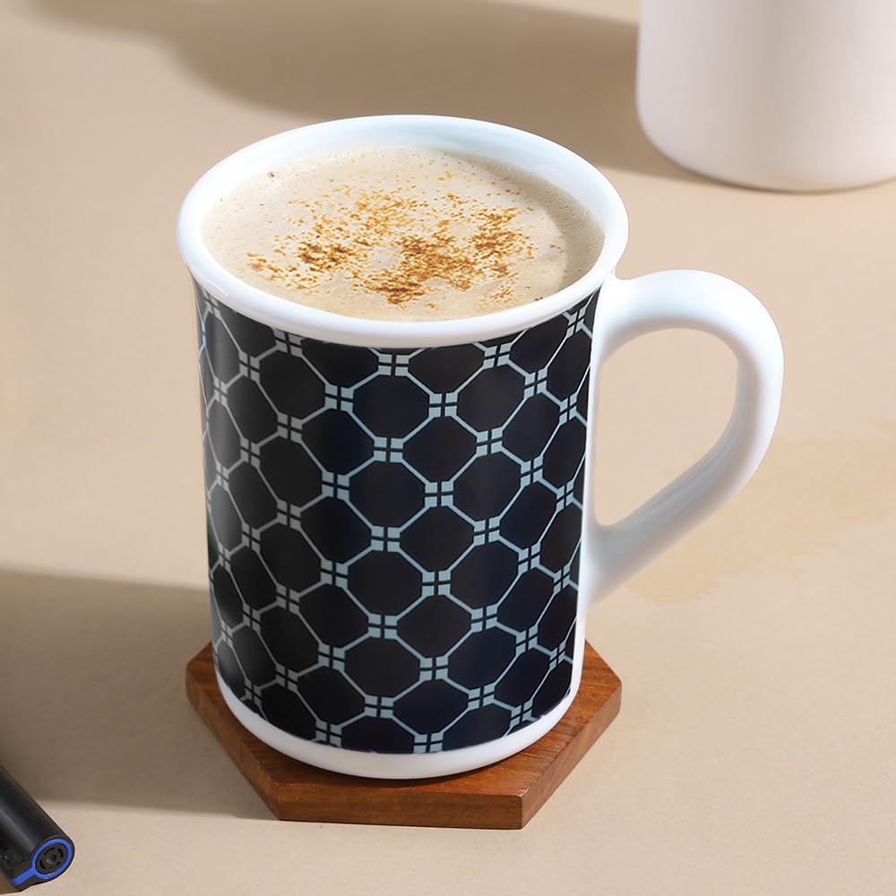 Opalware, Set of 2, 350 ml, Kazak, Blue Mug Set