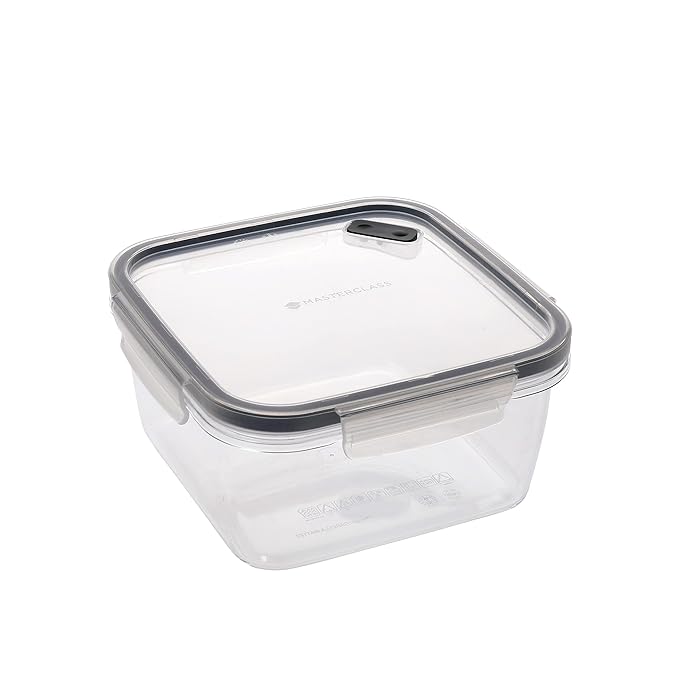 Premium Eco-Snap Recycled Plastic Airtight Food Storage Container with Lid