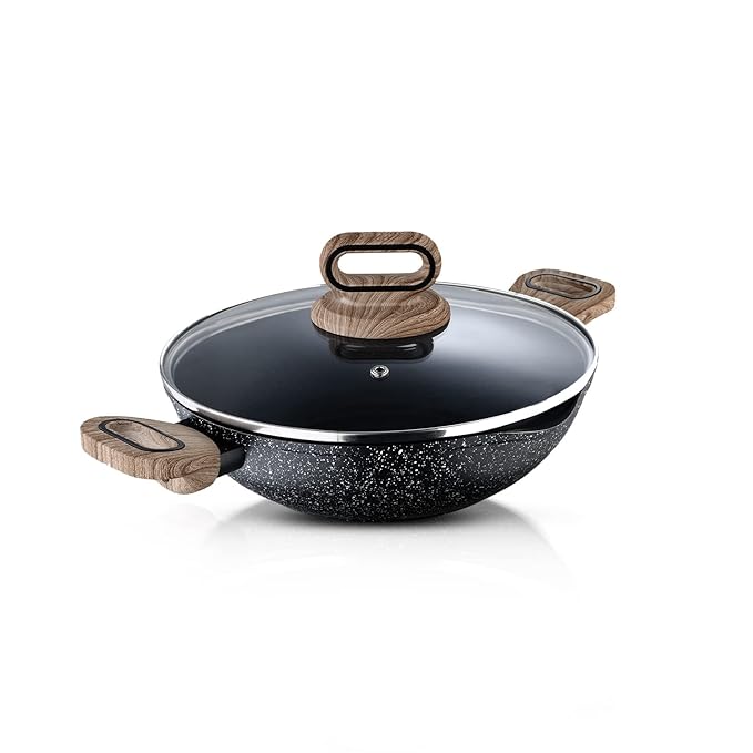 Ultimate Non-stick Kadai With Glass Lid, 24 cm, 2 L