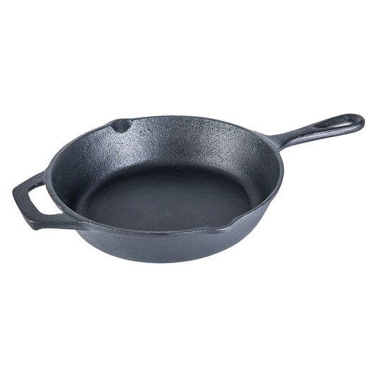 Cast-iron Fry Pan, Pre-seasoned Cookware, Induction Friendly, 24 cm
