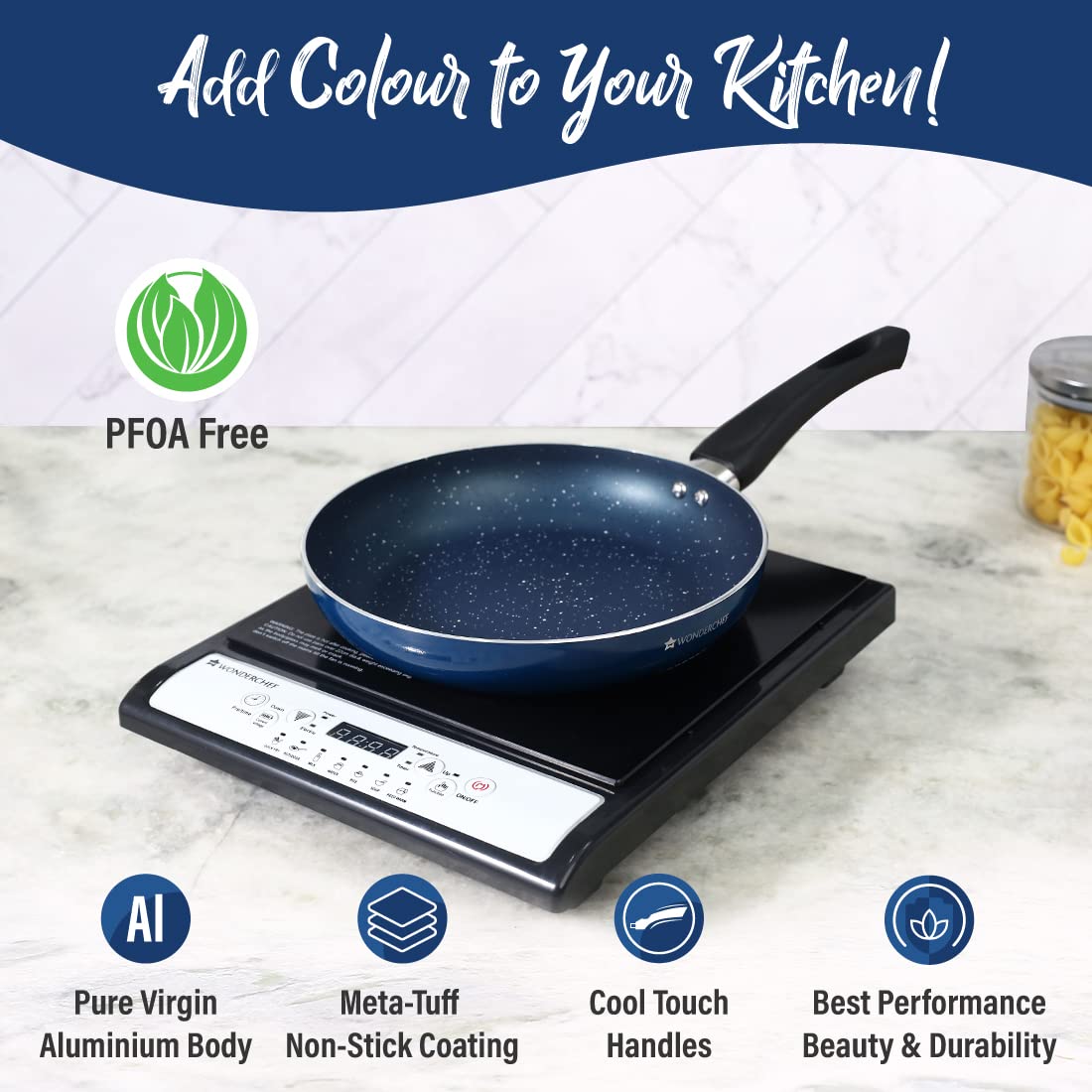 Fry Pan 24 cm, 1.3 L, Midnight Blue