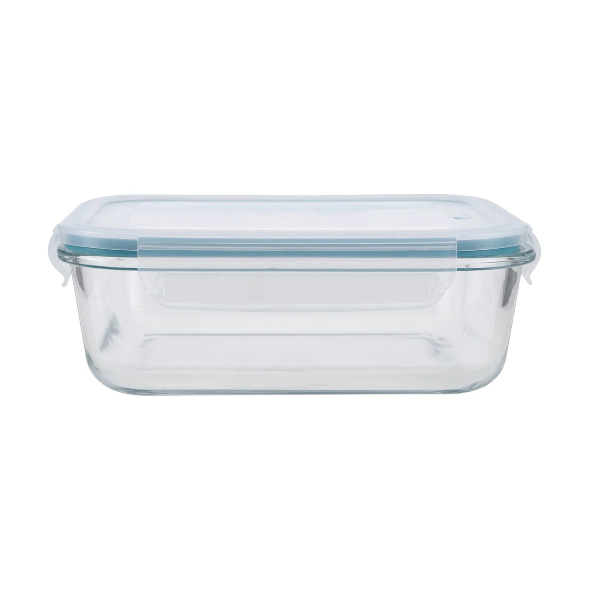 1L Glass Storage Container with Lockable Lid, Leak-Proof, Spill-Proof, Clear