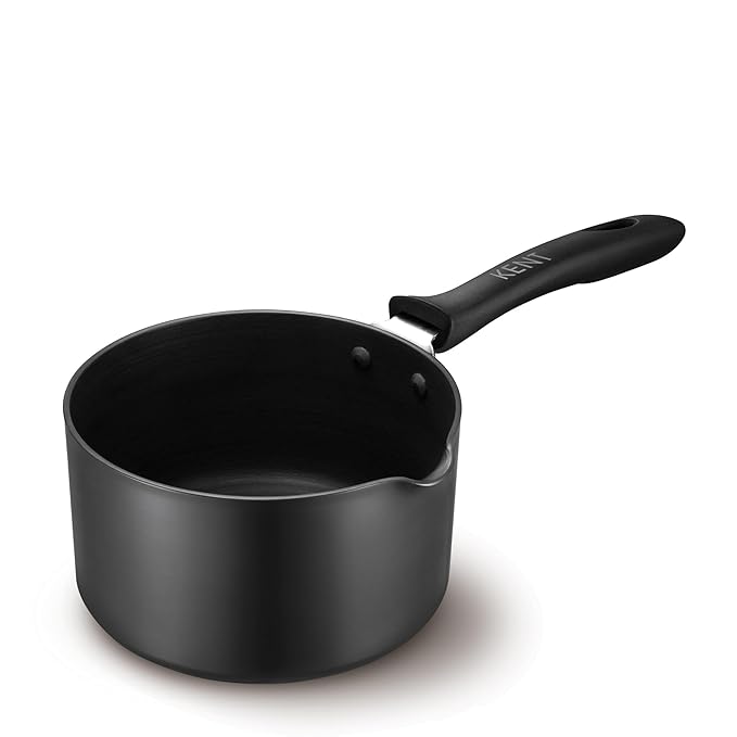 Hard Anodised Sauce Pan 3.25 mm Thick Base 1.5L Capacity