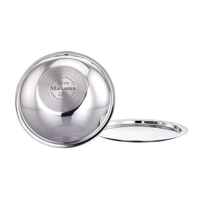 Triply Stainless Steel Cookware 22 cm