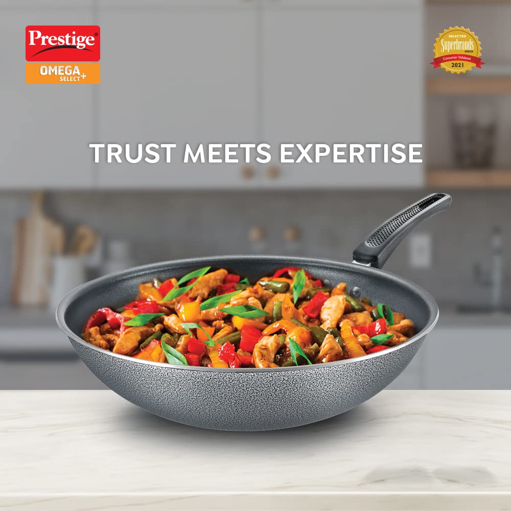 Wok 30 cm diameter (Aluminium, Non-stick)