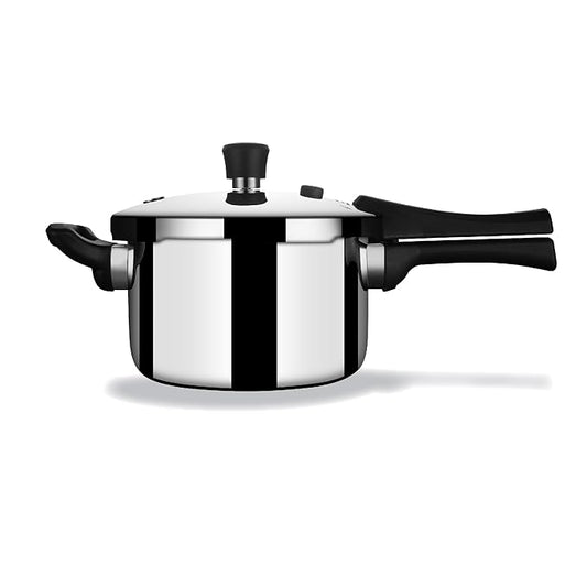 Cooker Triply Pressure Cooker Tall, Induction Cooker, Outer Lid Pressure Cooker 3 L