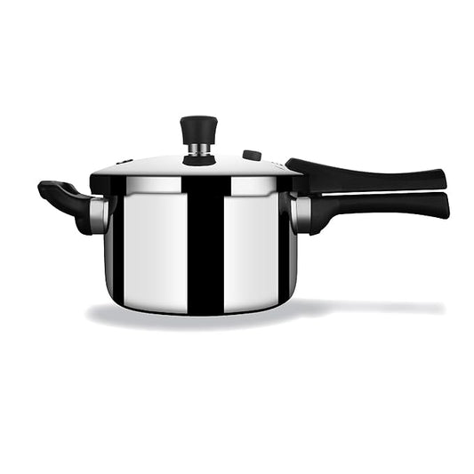 Cooker Triply Pressure Cooker Broad, Induction Cooker, Outer Lid Pressure Cooker 5 L