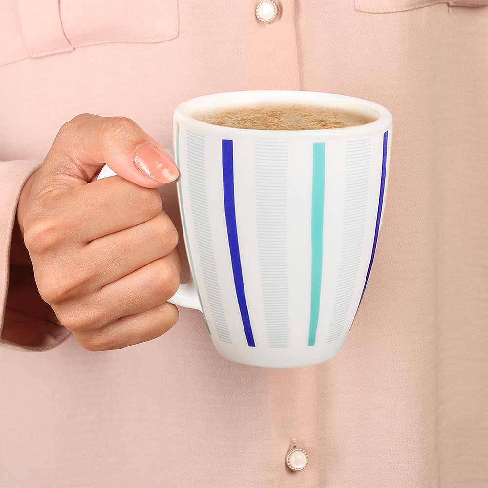 Blue Strip 390 ml Mug