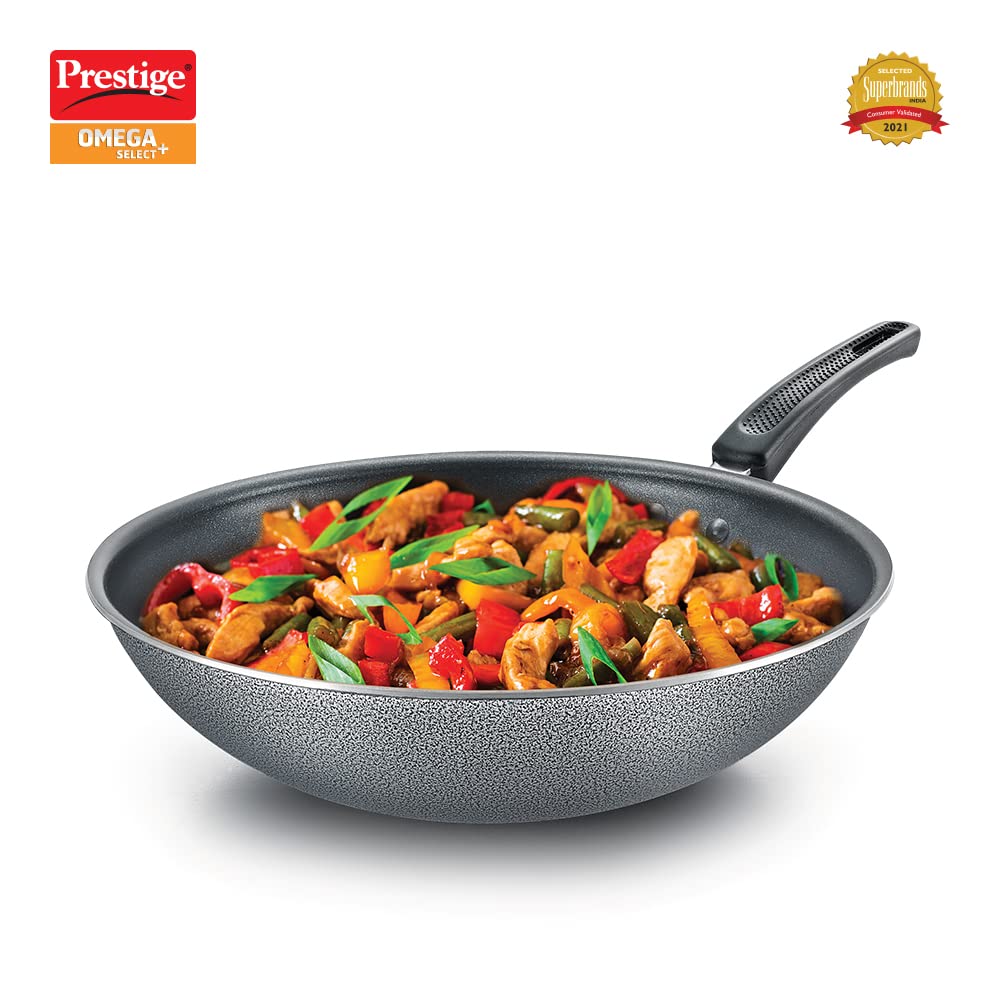 Wok 30 cm diameter (Aluminium, Non-stick)