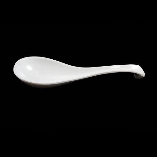 White Melamine Spoon - Pack of 12
