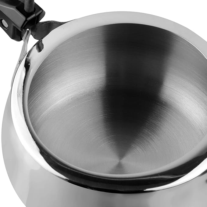Stainless Steel Inner Lid Pressure Cooker - 1.5 L, Handi Shape, Sandwich Bottom Cooker