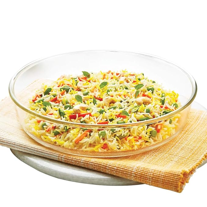 Round Glass Cake Dish, 2 L Pan, 26 cm