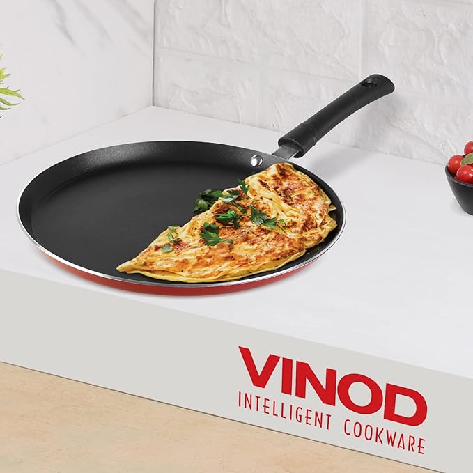 Popular Non Stick Dosa Tawa 30 cm With Sturdy Riveted and Virgin Bakelite Handle, Non Toxic