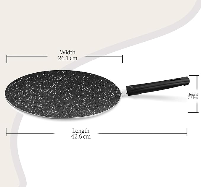 Induction Non-stick Concave Tawa