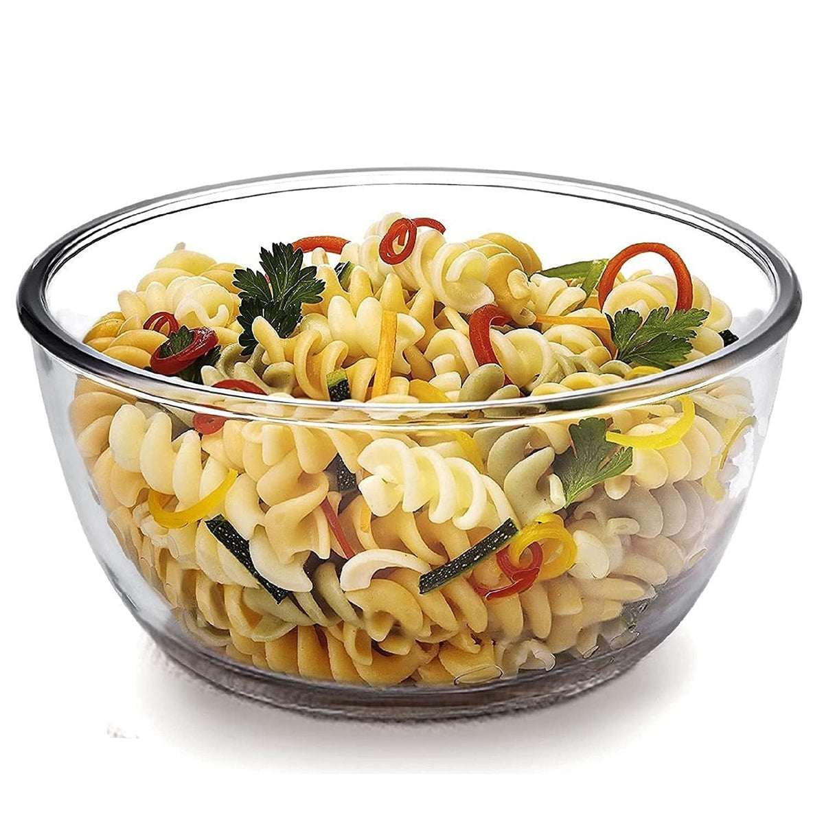 Toughened Glass Mixing Bowl Set Without Lid 1000ml