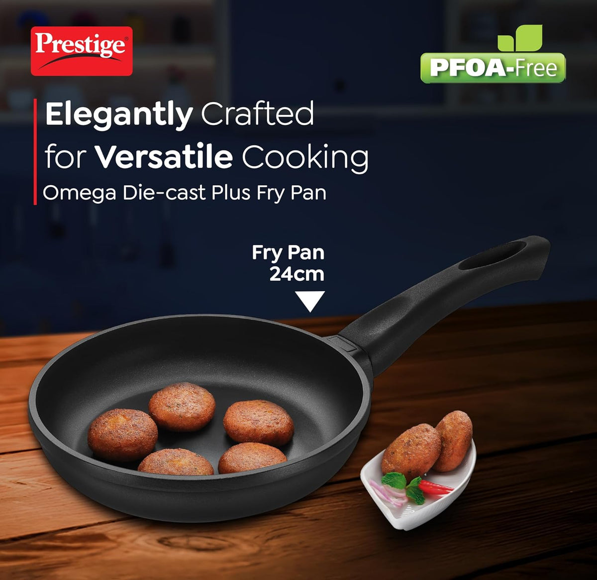 Die-Cast Plus Aluminium Non-Stick Fry Pan 24 cm