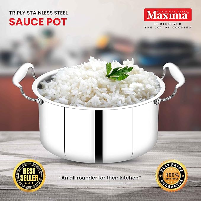 Triply Stainless Steel SaucePot 16 cm 1.6L