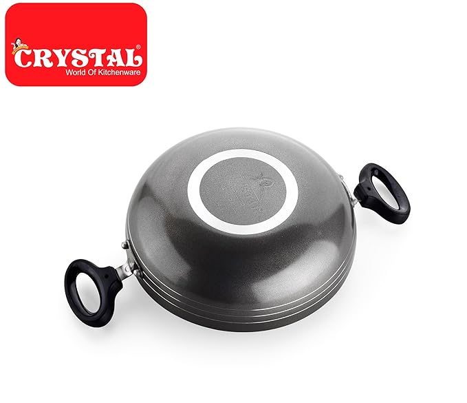Non-Stick Kadai with Steel Lid, 250 mm