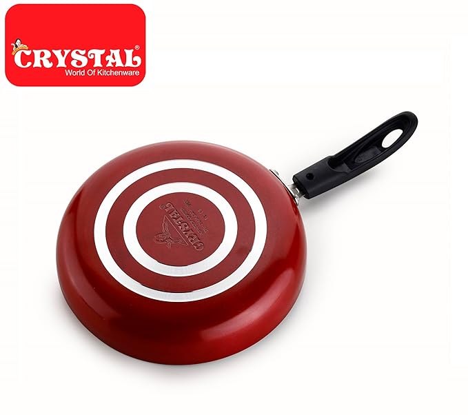 Non-Stick Fry Pan with Steel Lid