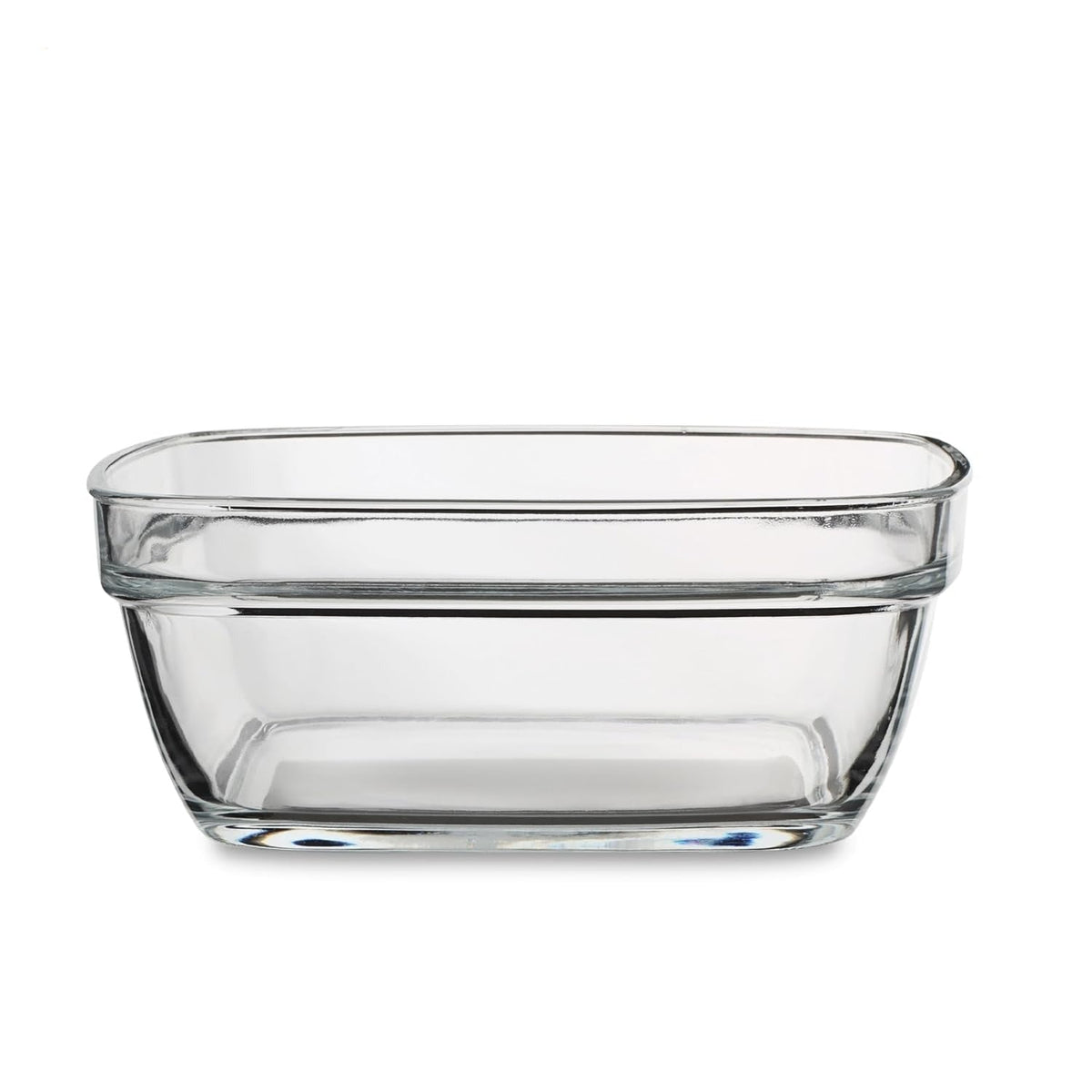 Square Serving Glass Bowl for Kitchen 1100 ml