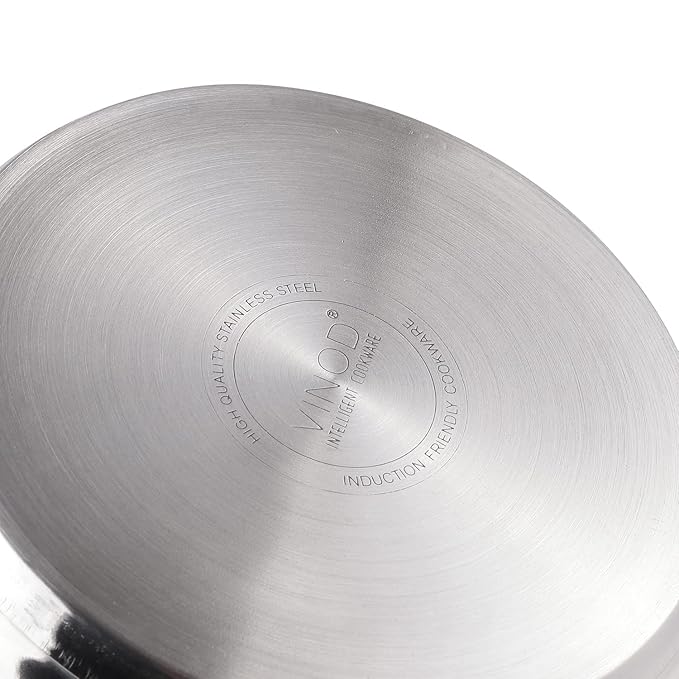 Stainless Steel 2 Piece Almaty Sauce Pot With Glass Lid, Diameter 14 & 16 cm, Capacity 1.3 & 2 L