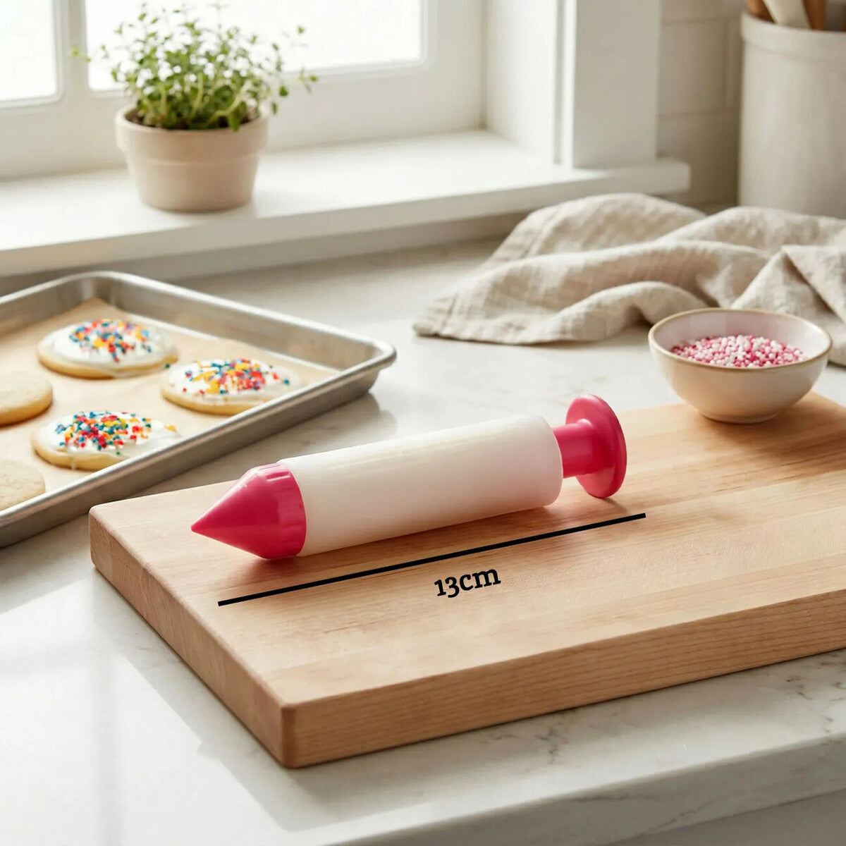 Hot Pink 3 Piece Cake Decorating Pen Set