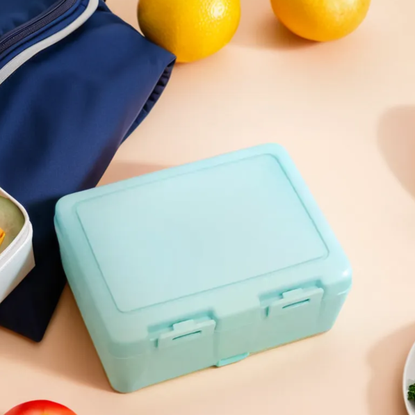 Mint Green 2 Section Lunch Box