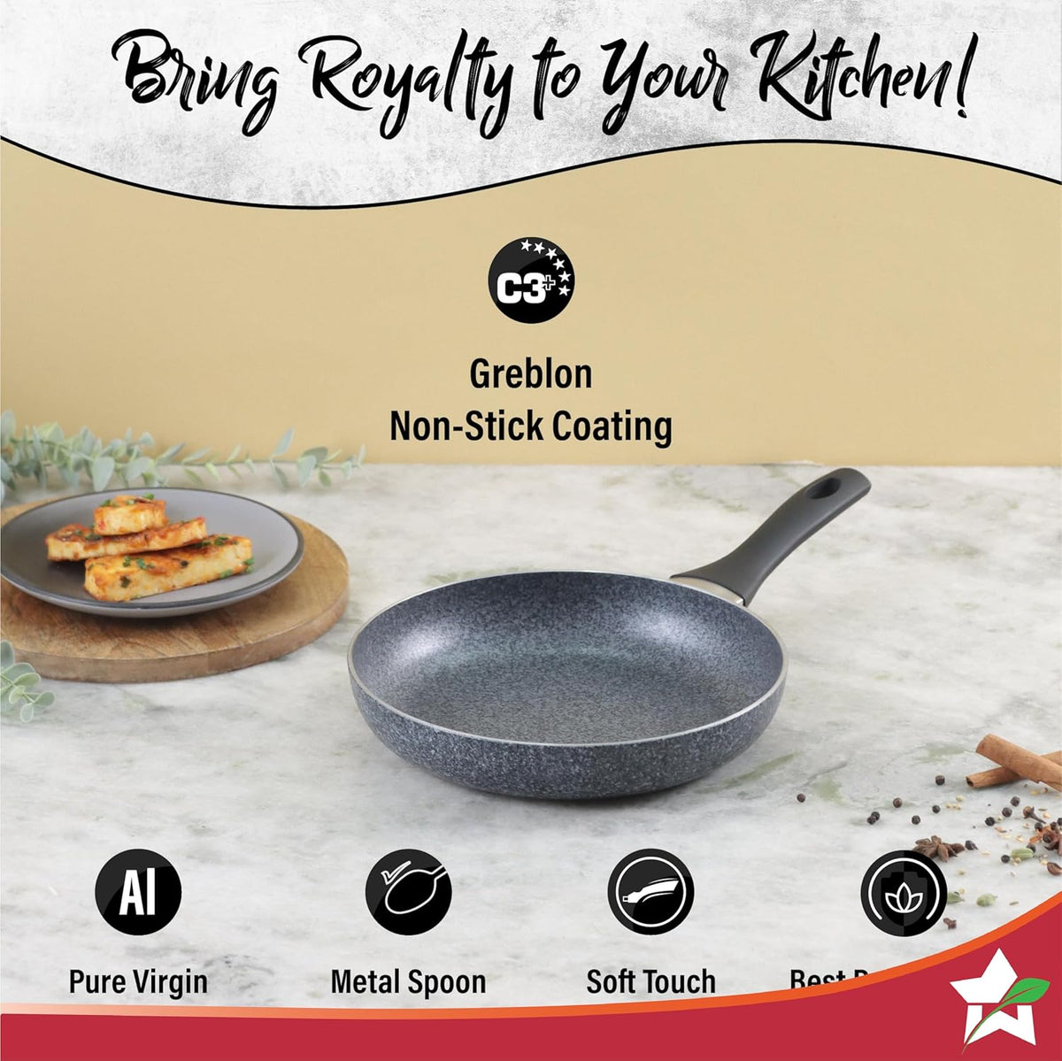 Graphite Frypan 24 cm