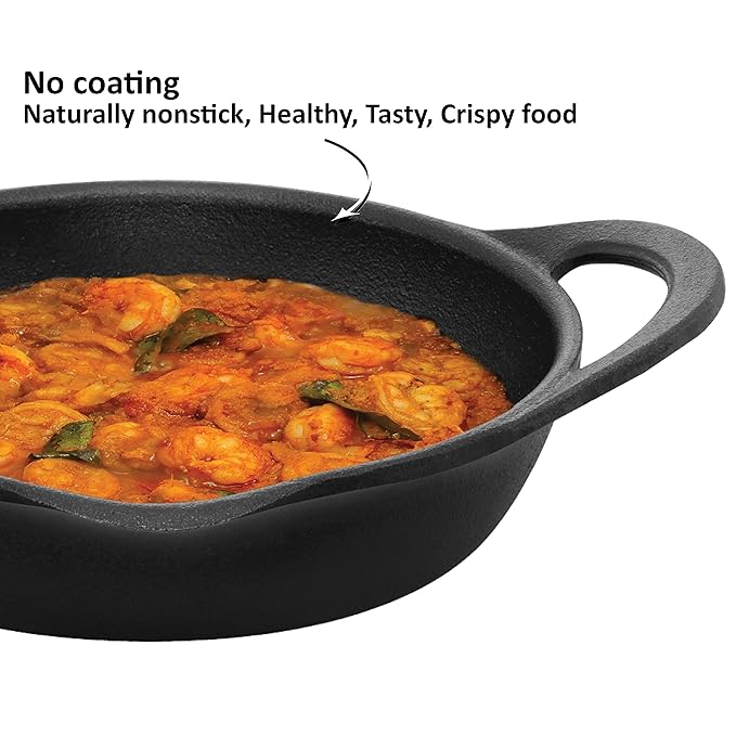 Cast Iron Frying Pan 24 cm Diameter Cast Iron Skillet