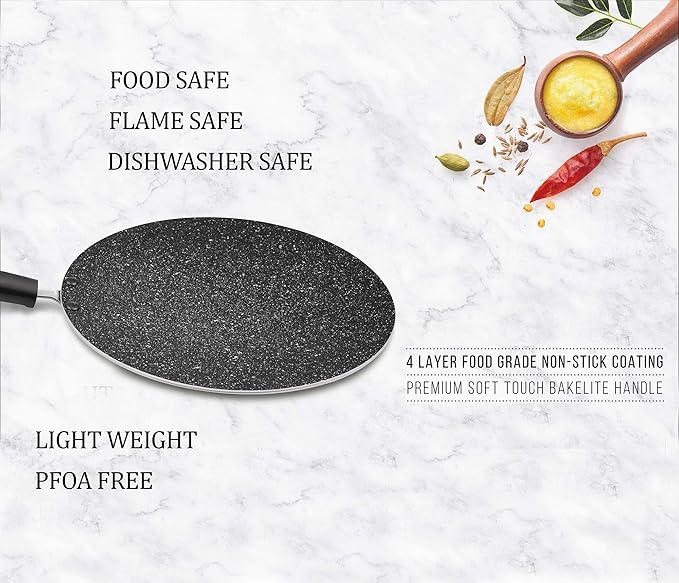 Induction Non-stick Concave Tawa