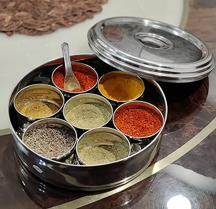 12 Pieces Stainless Steel Small Spoons for Container/Spice Length 9 cm Silver