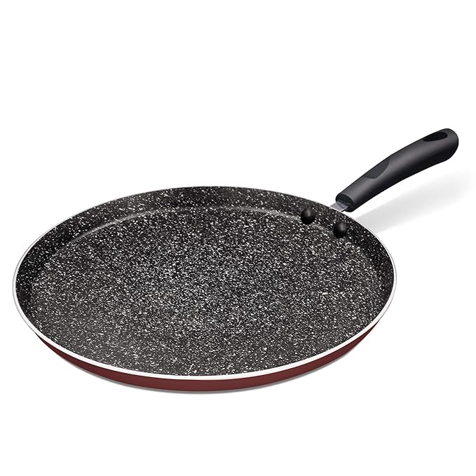 Induction Omni Tawa, 26 cm, Burgundy