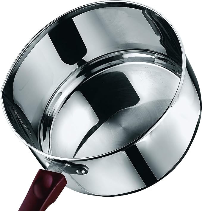 Stainless Steel Milkpan/saucepan Set of 2 - 1 L and 1.6 L