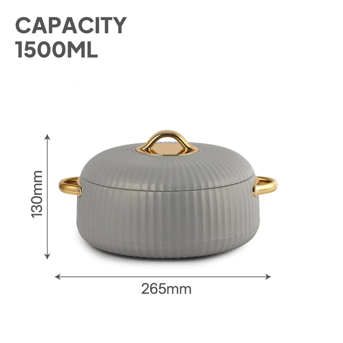 Insulated Casserole 1500 ml - Insulated Casserole 1500 ml