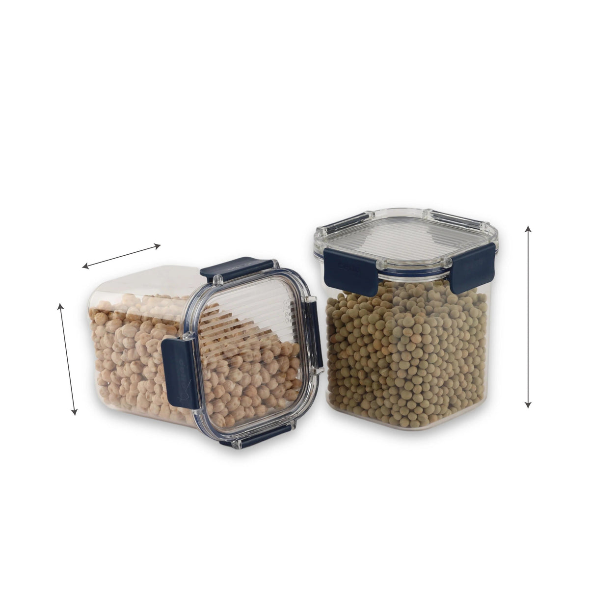 PET Storage Jar Set of 9