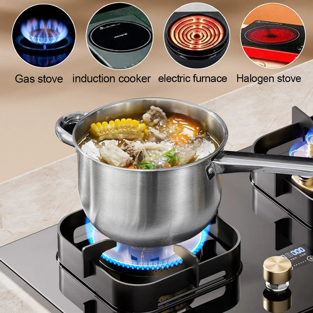 Stainless Steel Deep Fryer Pot with Basket & Glass Lid – Oil-Saving Round Deep Frying Pan – Great for Chips, Chicken & Fried Snacks